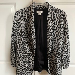 Cato leopard blazer